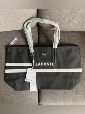 Lacoste L.12.12 Concept Tote handbag Bag purse Logo NWT